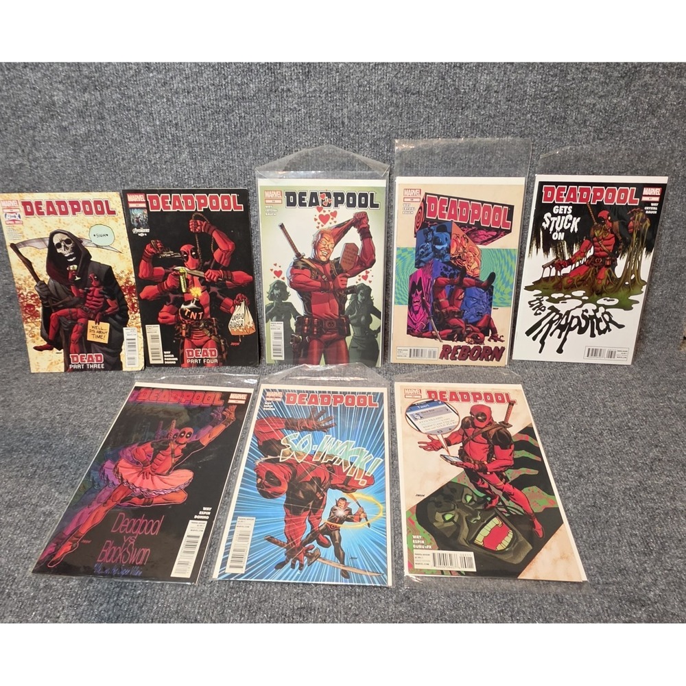 Deadpool #52,53,55-60 Marvel Comic Lot 2012 Run High Grade Way Series